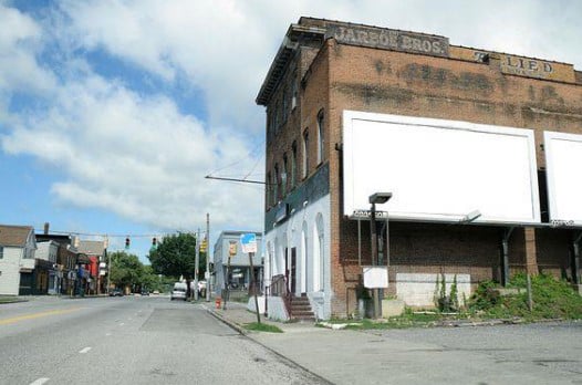 Location photo for FREDERICK AVE & LOUDON AVE wb (Baltimore)