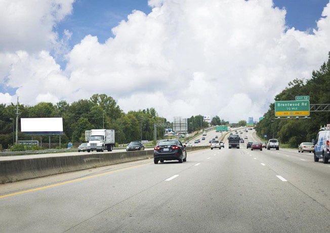 W/S I-440, 0.4 mi S of New Bern (US 64) mm12.2 F/E Media