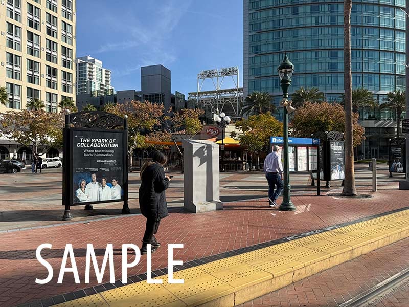 Location photo for MTS Center Way near 12th & Imperial, East Village (San Diego)