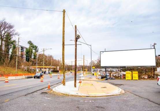 Location photo for Branch Ave near Naylor Road Metrorail Station at Bus Bay H (Temple Hills)