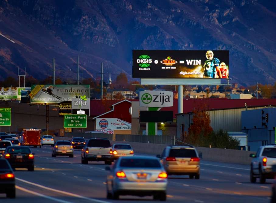 Lindon, UT, I-15 West Side Media