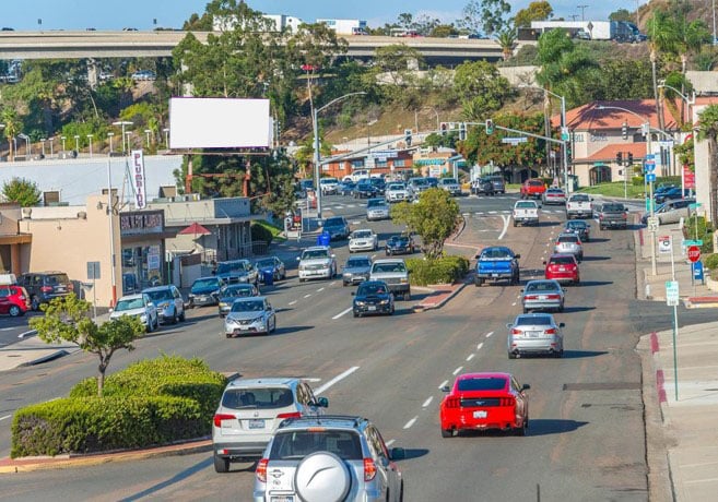 La Mesa Blvd. 72.00 ft S/O Grossmont Blvd. W/S F/SW Media