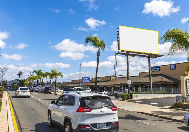 El Cajon Blvd. 250.00 ft E/O 71st St. S/S F/W Media