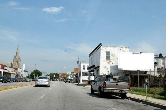 Location photo for Park Heights Ave near PARK HEIGHTS AVE & COLD SPRING LN sb, Central Park Heights (Baltimore)