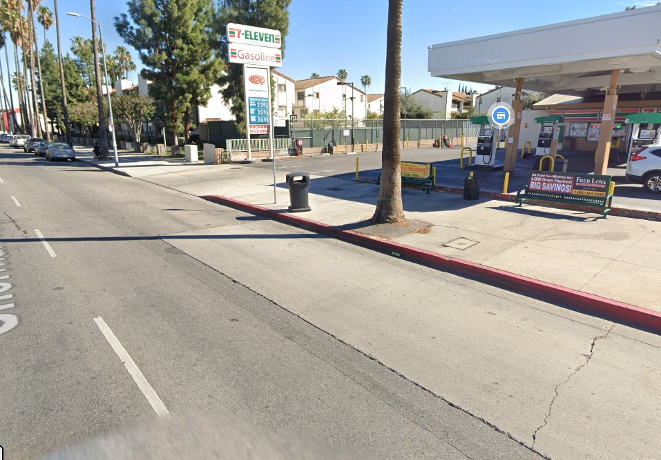 Location photo for EB Sherman Way FS Oso Ave SEC, N/F