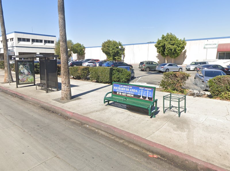 Location photo for WB Sherman Way FS Haskell Ave NWC, S/F