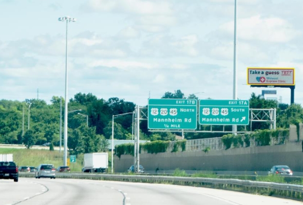 I-290 S/S @ MANNHEIM F/W Media