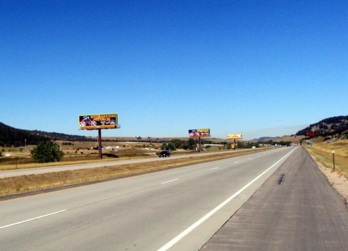 Billboard near Sturgis Motorcycle Rally 2026