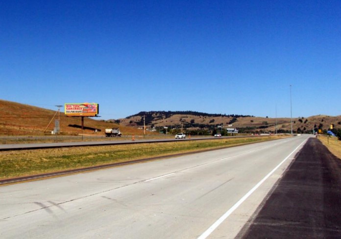 Billboard near Sturgis Motorcycle Rally 2026