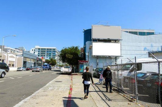 Location photo for Folsom St near University of the Pacific, Arthur A. Dugoni School of Dentistry, SoMa (SF)