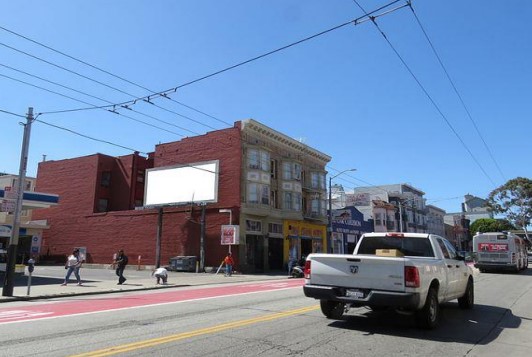 Location photo for Mission St near SoMa West Skatepark, Mission District (SF)
