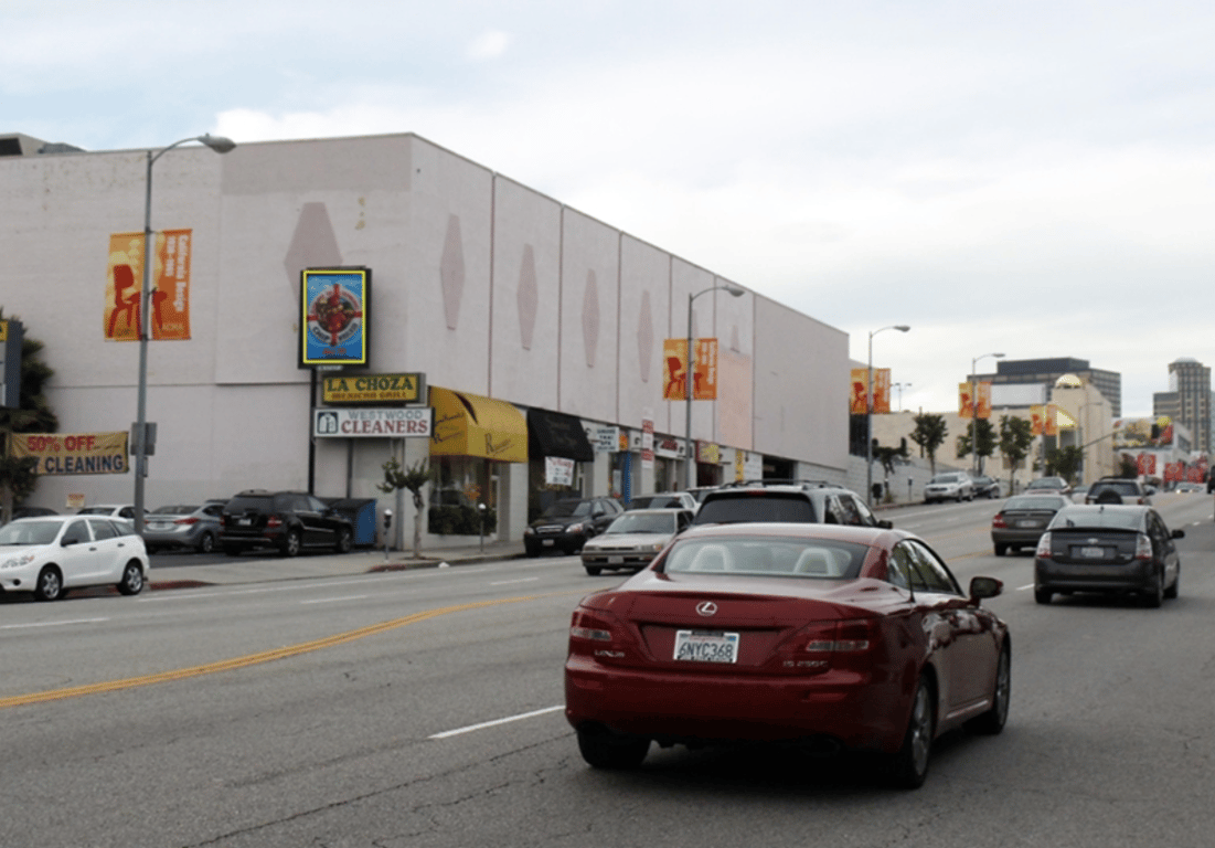 Location photo for Westwood Blvd near Westwood Blvd & Santa Monica Blvd, Westwood (Los Angeles)
