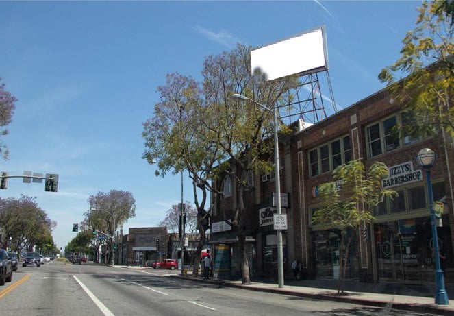 Location photo for Santa Monica Blvd near Fairfax / Santa Monica, Central LA (West Hollywood)