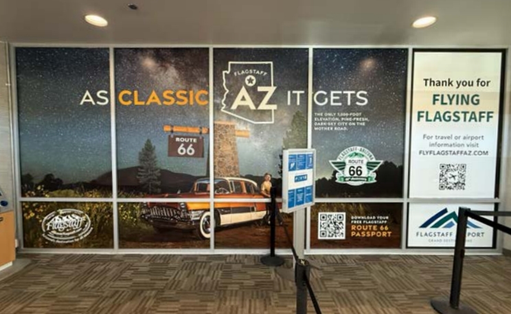 TSA Entrance - Window Wrap