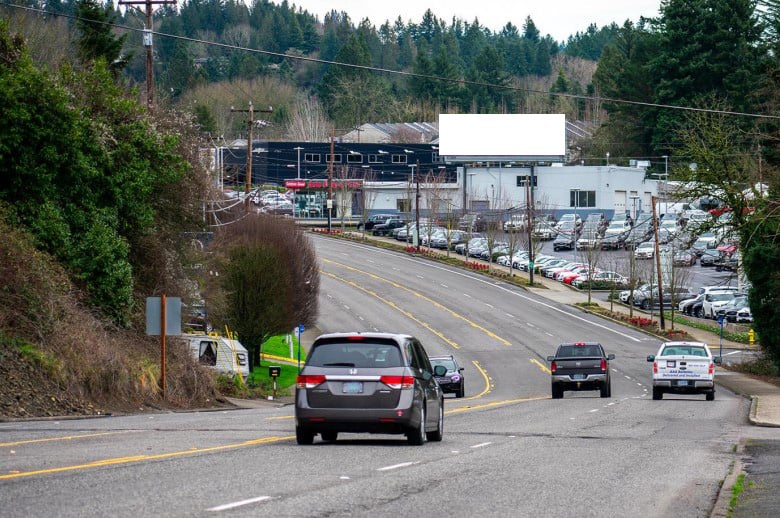 SW Canyon Rd 230 ft W/O 93rd Av SS F/W-1 F/W Media