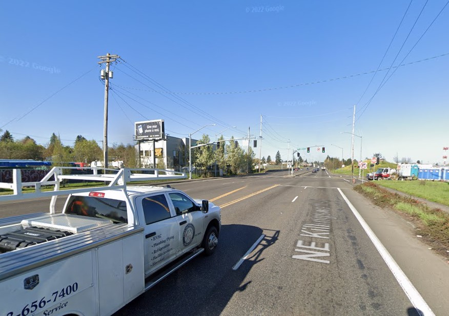 NE Killingsworth 150 ft E/O 87th Av SS F/E-1 F/E Media