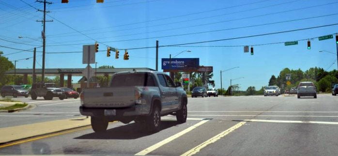 Location photo for Battleground Ave near Battleground/Horse Pen Creek (Greensboro)