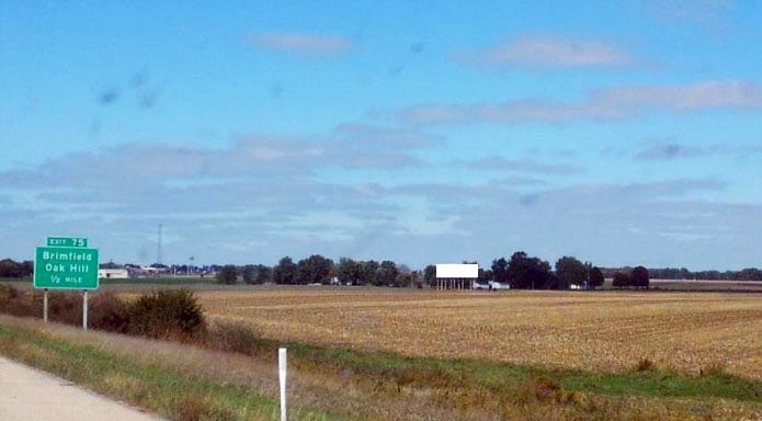 I-74 3 Miles E/O Brimfield N/S E/F Media