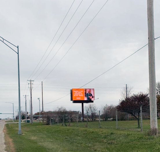 Location photo for S Eisenhower Ave near Wal-Mart (Mason City)