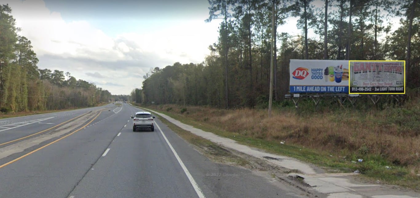 Hwy 1 0.1 mi S/O Bowery Ln WS, Right, N/F, Folkston, GA Media