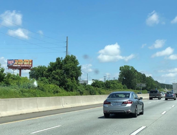 I-85 0.5 mi S/O Poplar Tent Rd WS Media