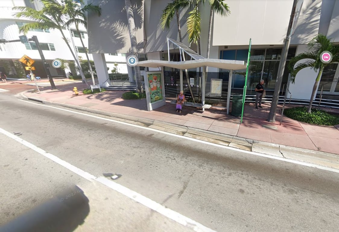 Location photo for Collins Ave near Golden Mile Shoppes, North Beach (Miami Beach)