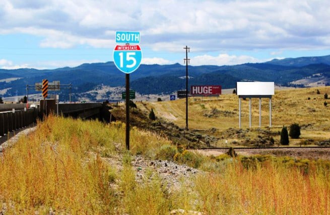 I-15 MM 120.56 W/S, N/F Media