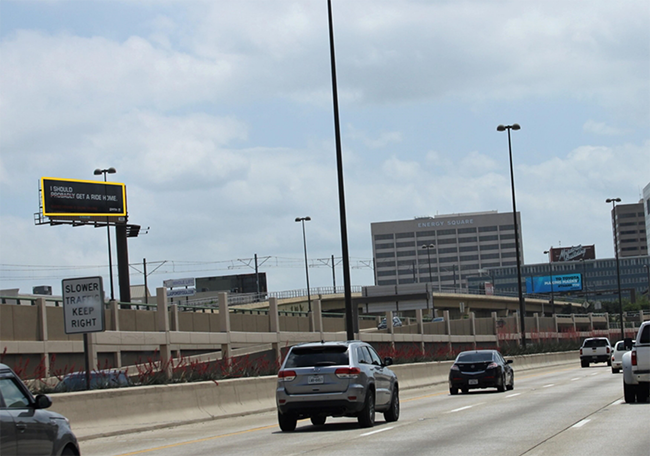 Location photo for N Central Expy near Greenville @ Southwestern - N - MB1 (Dallas)