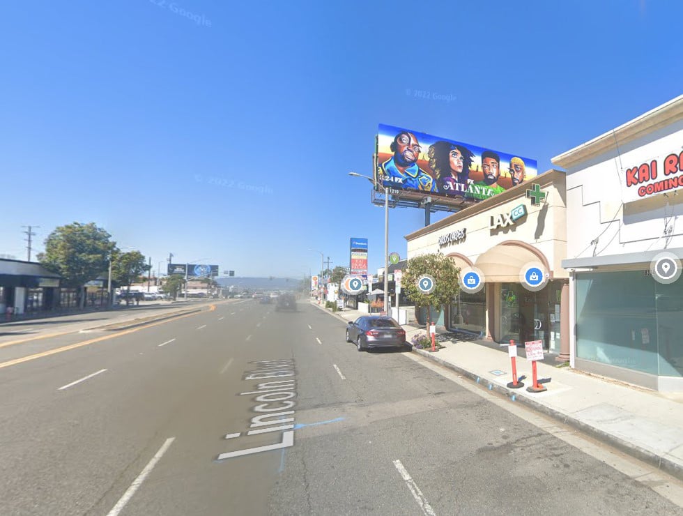 Location photo for Lincoln Blvd near Lincoln NB & 83rd NS, Westchester (Los Angeles)