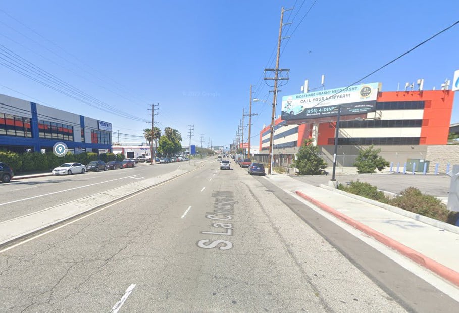 Location photo for S La Cienega Blvd near Imperial / La Cienega (Lennox)