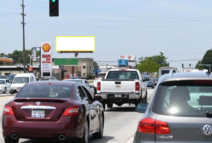 Location photo for W North Ave near North Ave & Cornell Ave (Stone Park)