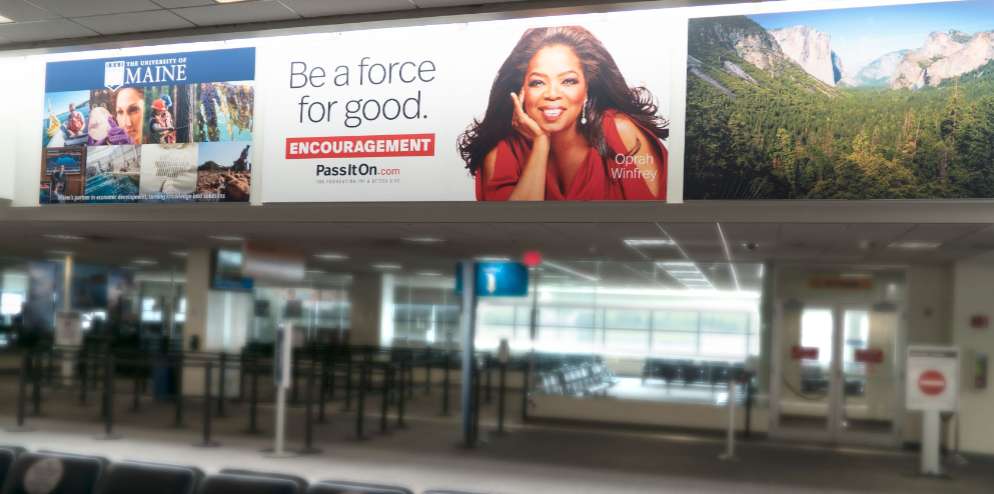 TSA - Single Tension Fabric Display