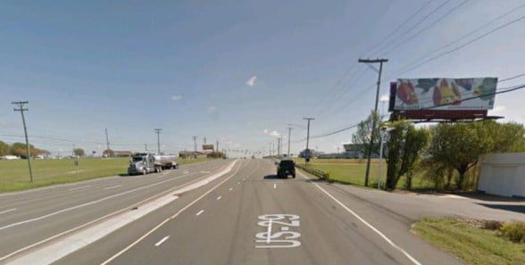 US 29 0.2 mi S/O Morehead Rd ES Media