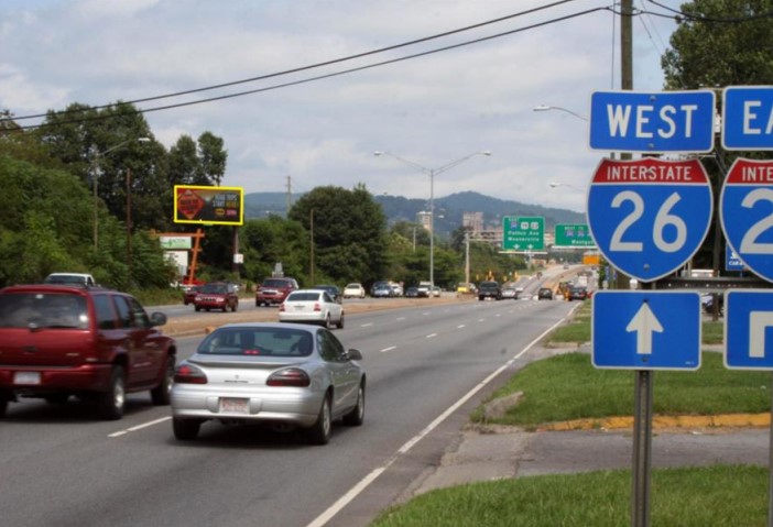 Location photo for US-19 near Patton Ave at Regent Park Blvd (Asheville)