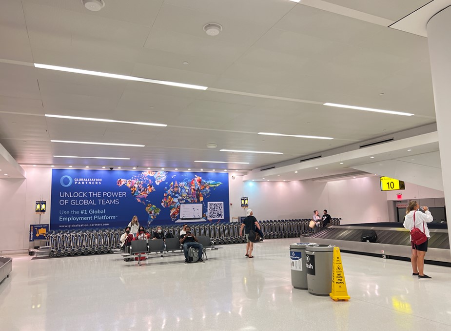 T4 Domestic Bag Claim TFD in Jamaica, NY