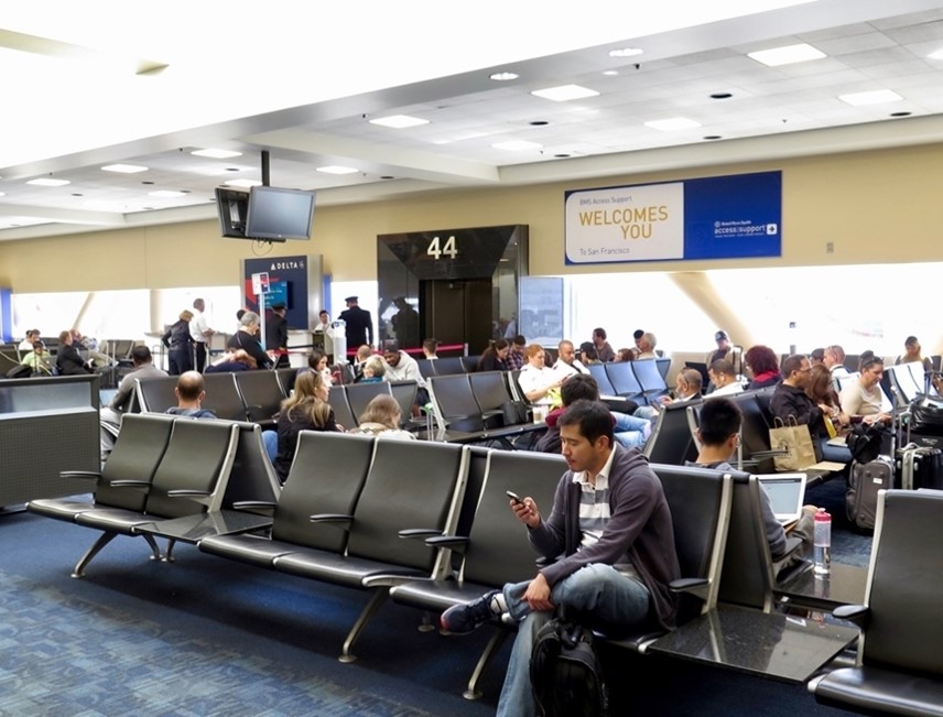 Tension Fabric Display in Millbrae, CA