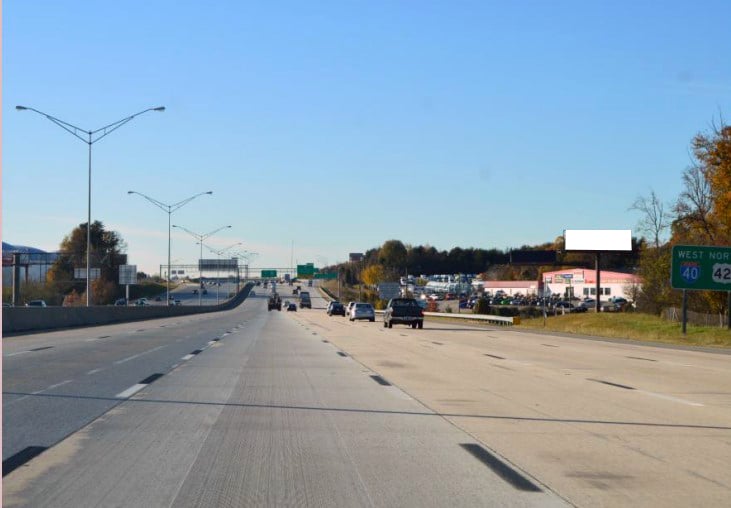 Location photo for Burnt Poplar Rd near Bicentennial Greenway Temporary Route (Greensboro)