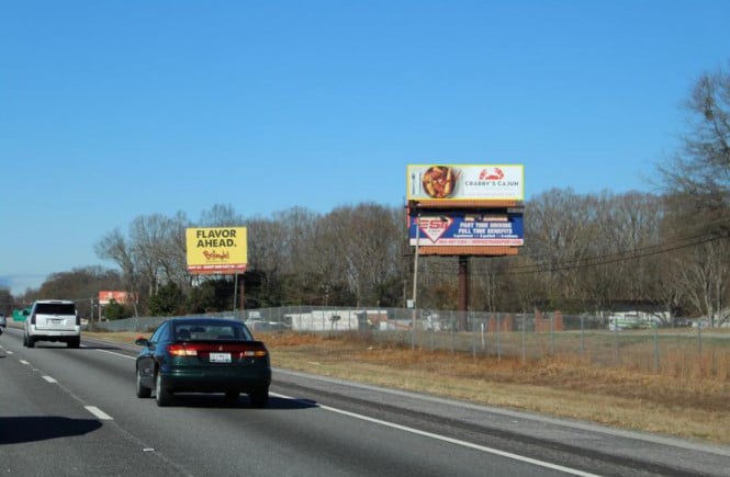 I-385 0.25 mi S/O HARMONY CHURCH RD ES TOP Media