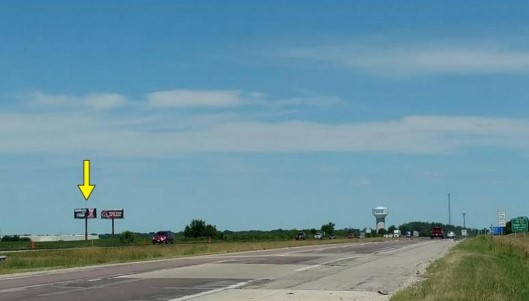 I-35 1.4 mi N/O US 18 WS F/S Media
