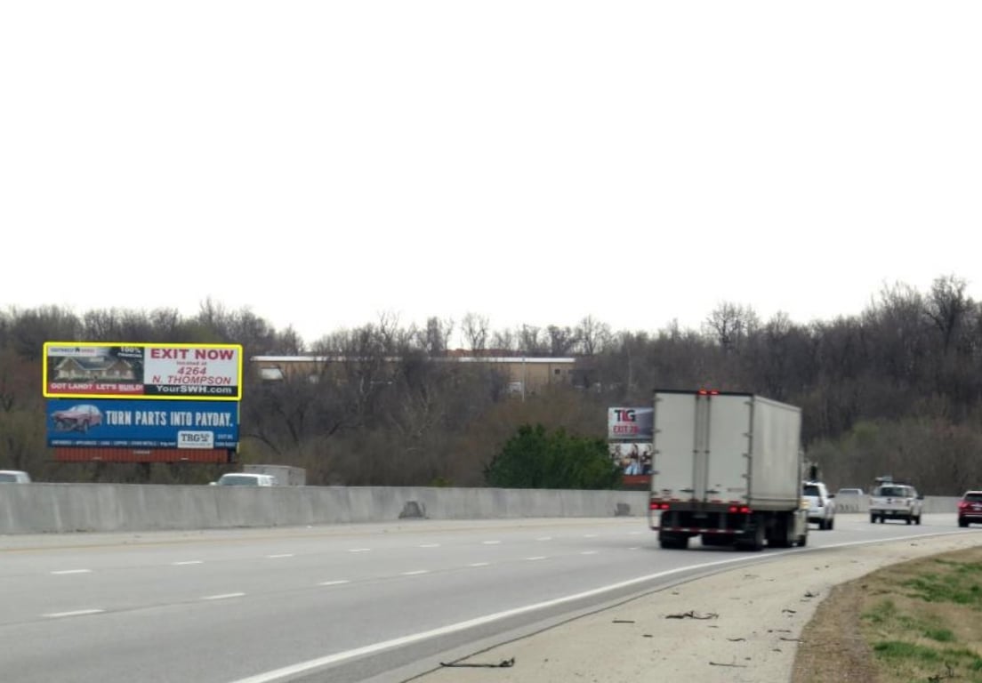 I-49 W/S, 0.30 mi S/O Wagon Wheel Rd, Springdale, AR, NB, S/F-1 Media