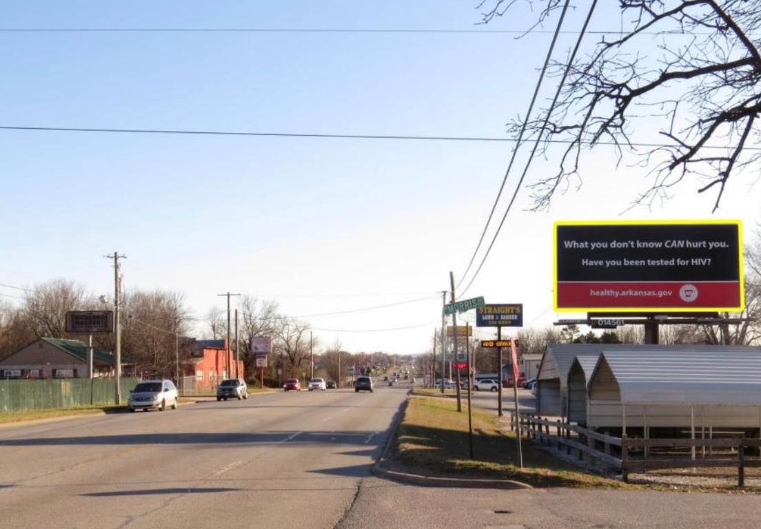 Hwy 71 B W/S, 200 ft S/O Morris Lane, Springdale, AR, SB, N/F Media