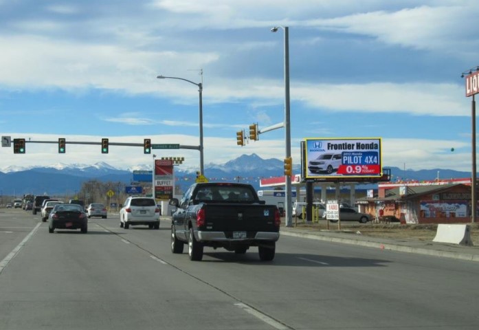 HWY 119, .1 MI W/O I-25 @ MP 63.58 NS EF Media