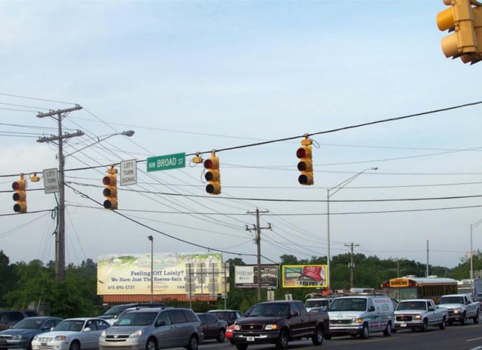 Location photo for NW Broad St near Murfreesboro Bus Stop (Murfreesboro)