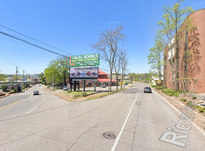 Location photo for Richard Arrington Jr Blvd S near Samuel Ullman Museum, Five Points South (Birmingham)