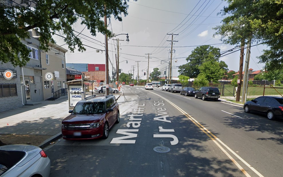 Location photo for Martin Luther King Jr Ave SE near ML King Jr Av SE & Milwaukee Pl SE, Southeast Washington (Washington)