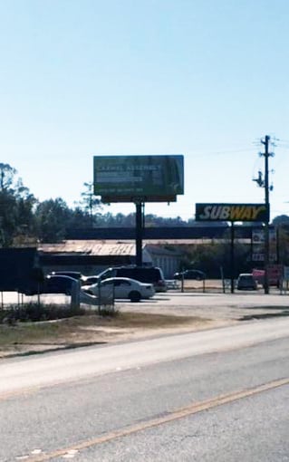 Hwy 79 - North of I-10 - located at Subway north of Hightower Ave - East side of Hwy 79 N/F CR Media
