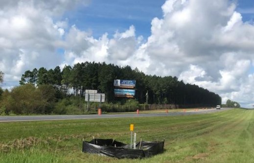 Location photo for On I-10 - west of Chipley Exit 120 on south side of Interstate S/S Bottom E/F CR