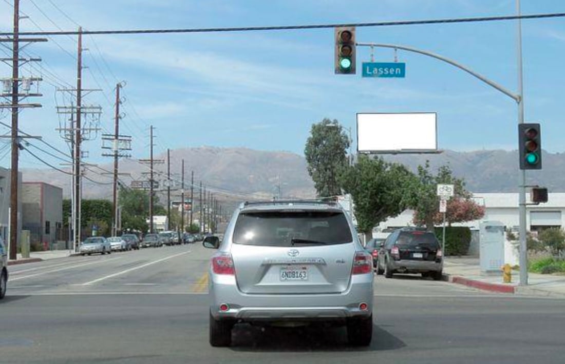 Location photo for Canoga Ave near Lassen / Variel, Chatsworth (Los Angeles)
