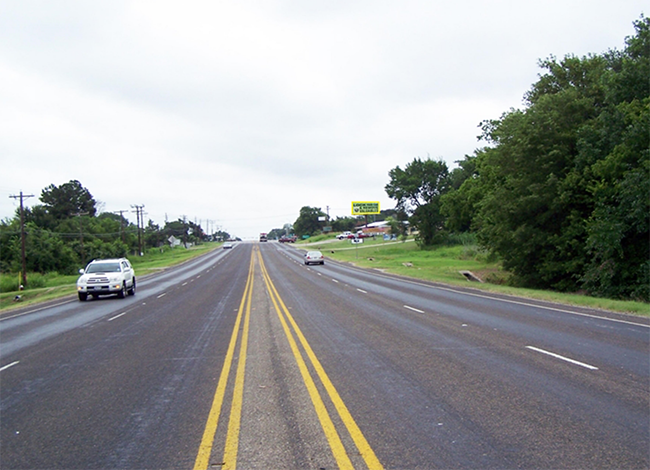 S/S HWY 21, .1 MI W/O FM 2818 F/W R/H Media