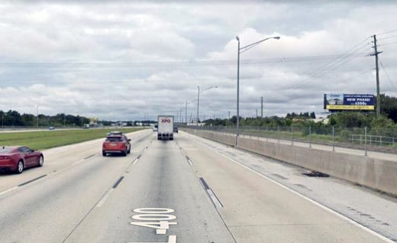 North side I-4 between exits Hwy 27 [Polk Parkway W] & 28 [Memorial Blvd/92]. Media
